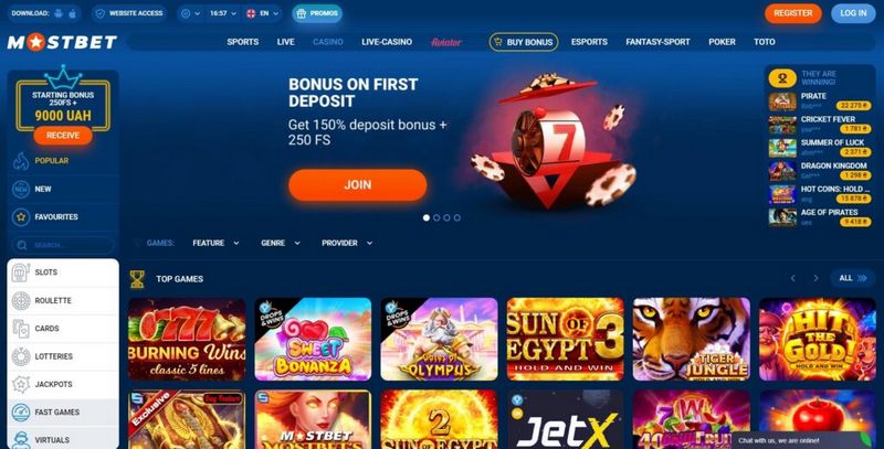MOSTBET Online Casino Değerlendirmesi