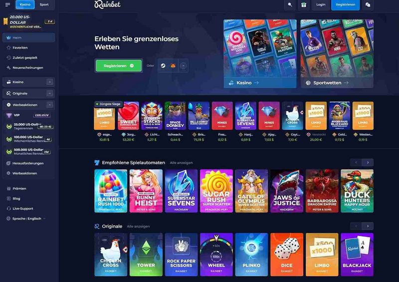 Reseñas y calificaciones de Rainbet para julio de 2026: ¿Es legítimo y seguro jugar?